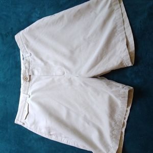 Nat Nast Light Tan Silk/Cotton Shorts 35